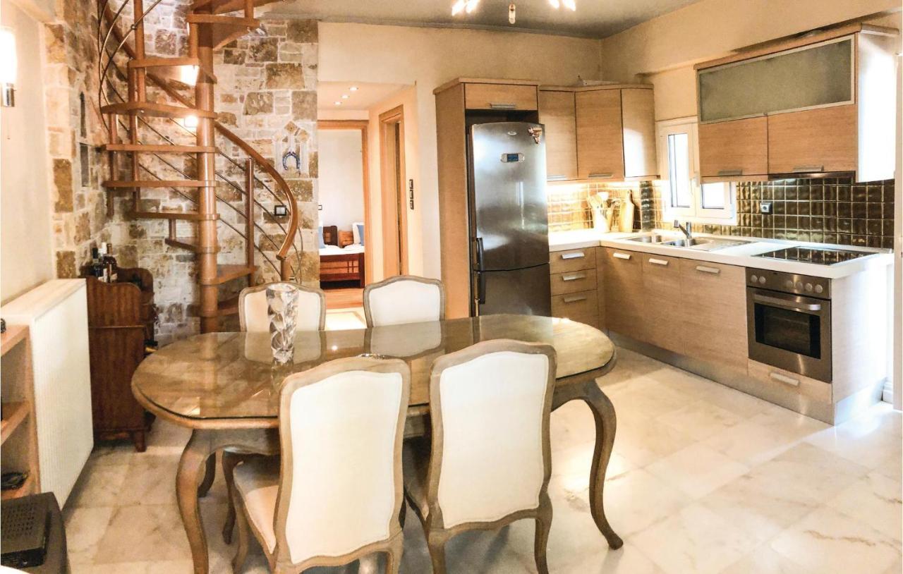 Amazing Home In Artemida With Kitchen Exterior photo
